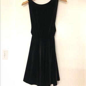 American Apparel Velvet Skater Dress